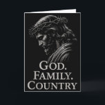 Hugvyn God Family Country Jesus Christian Faith Mi Card<br><div class="desc">Hugvyn God Family Country Jesus Christian Faith Minimalist</div>