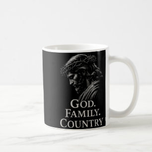 Hugvyn God Family Country Jesus Christian Faith Mi Coffee Mug