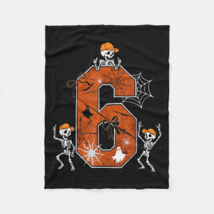 Hugvyn Six Seven Meme 6 7 Halloween Costume Dancin Fleece Blanket