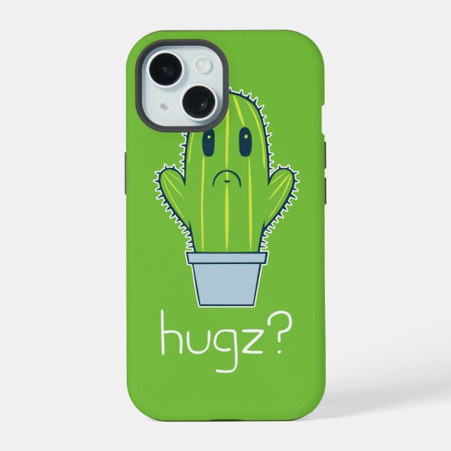 Hugz? iPhone 15 Case (Back)
