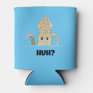 "Huh?" Confused Howard the Squid (Squid Pals)  Can Cooler