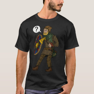 Huh Historical Accurate Germanic Warrior. European T-Shirt