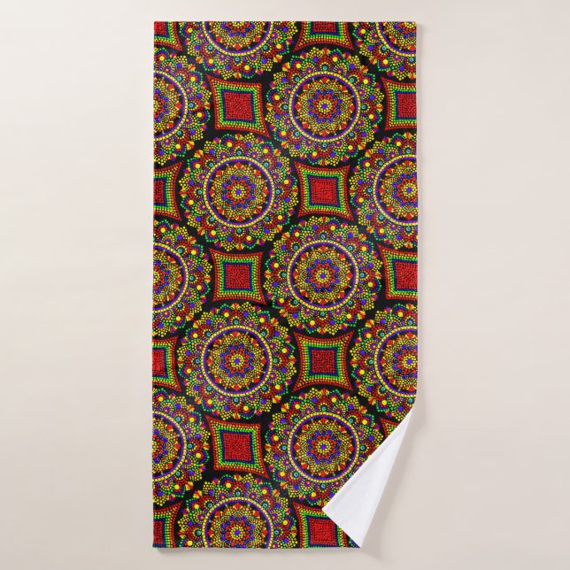 Huichol Bath Towel (Bath Towel)