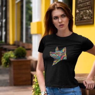Huichol Wolf   T-Shirt