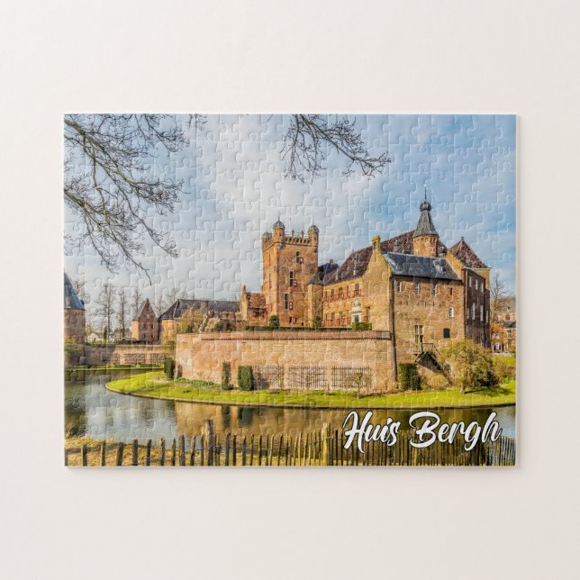 Huis Berge Castle, s'Heerenberg, Netherlands Jigsaw Puzzle (Horizontal)