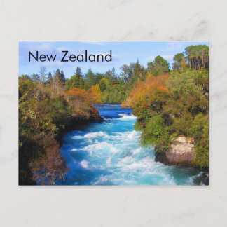 Huka Falls, New Zealand Postcard