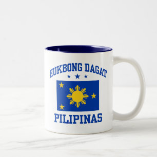 Hukbong Dagat Pilipinas Two-Tone Coffee Mug