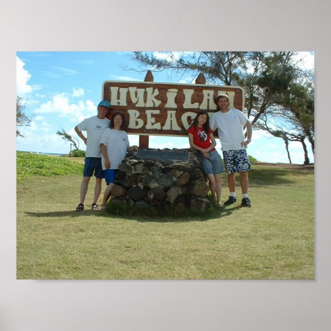 Hukilau Beach Poster (Front)