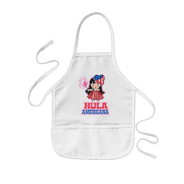 Hula Americana Kid's apron (Front)