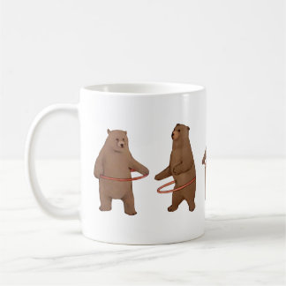 Hula bear coffee mug