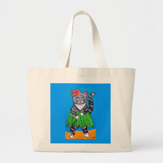 Hula Cat Beach bag