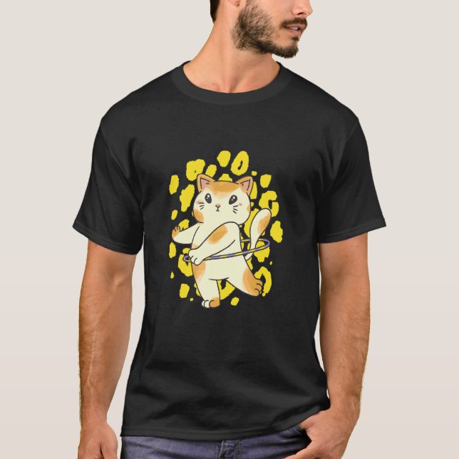 Hula Cat T-Shirt (Front)