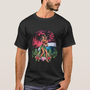 Hula Dance Hawaii Hula Dancer Hawaiian Aloha Hawai T-Shirt