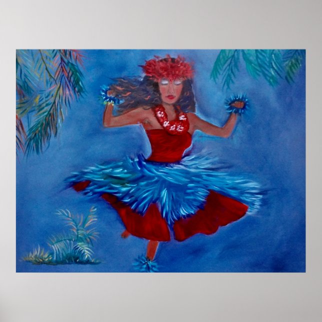 Hula Dance Poster (Front)