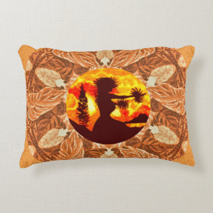Hula Dancer  Decorative Cushion