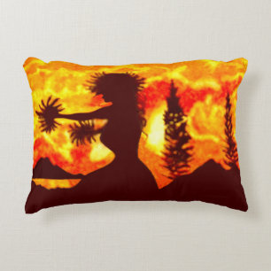 Hula Dancer  Decorative Cushion