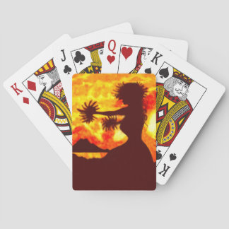 Hula Dancer Playing Cards