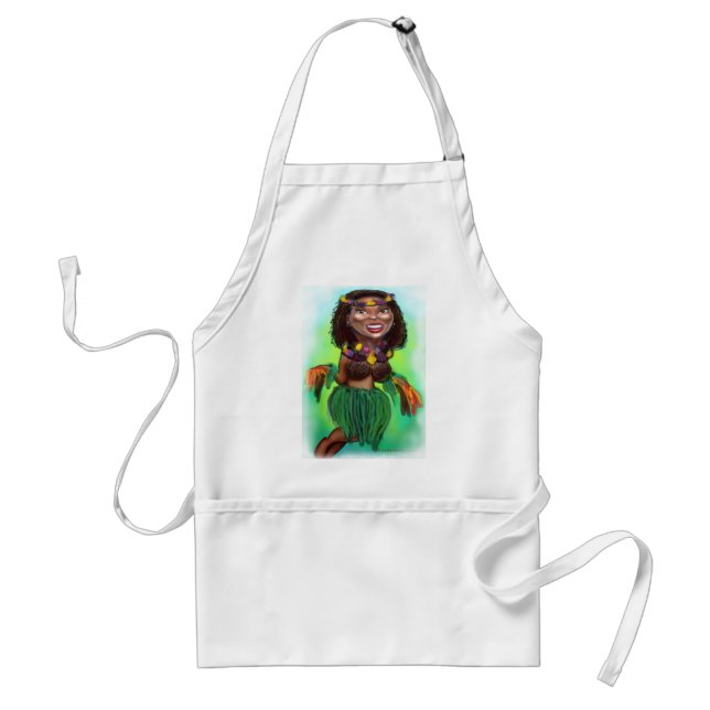 Hula Dancer Standard Apron (Front)
