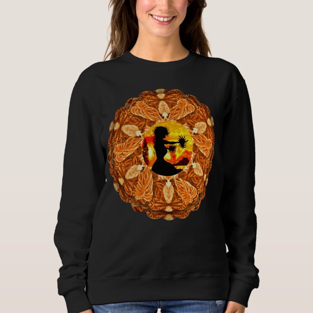 Hula Dancer  Sweatshirt (Front)