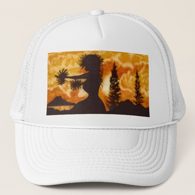 Hula Dancer  Trucker Hat (Front)