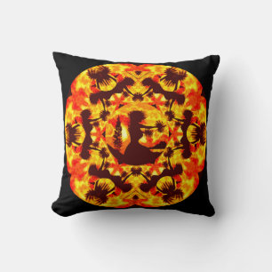 Hula Dancers Cushion