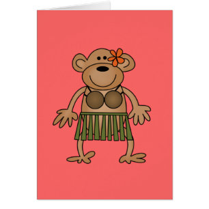 Hula Dancing Monkey Tshirts and Gifts