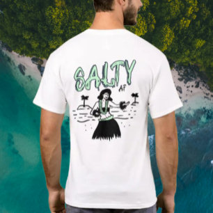Hula Girl by Salty AF T-Shirt