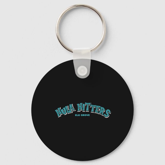 Hula Hitters Softll (v2)  Key Ring (Front)