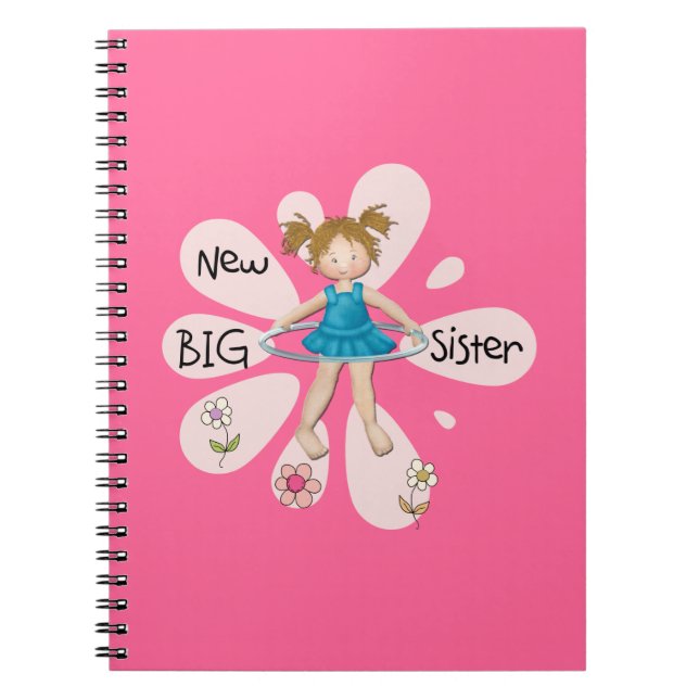 Hula Hoop New Big Sister Notebook (Front)