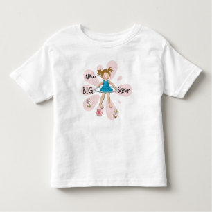 Hula Hoop New Big Sister Toddler T-Shirt