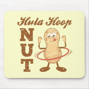 Hula Hoop Nut Mouse Pad