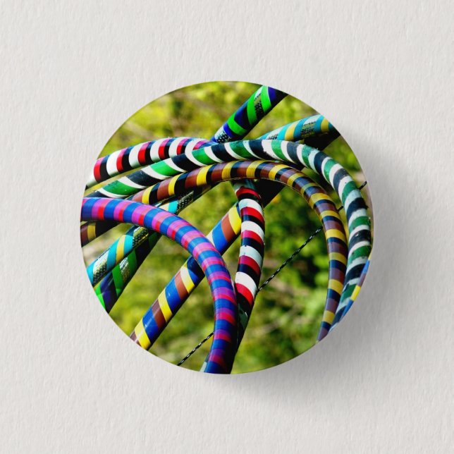 Hula Hoops 3 Cm Round Badge (Front)
