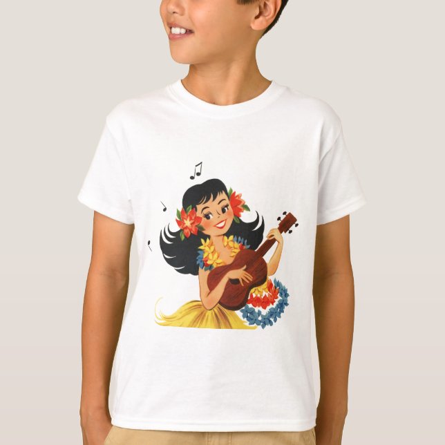 Hula Hula Girl T-Shirt (Front)