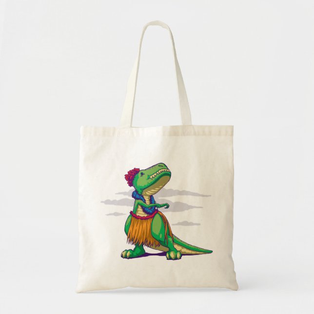 Hula Rex Tote Bag (Front)