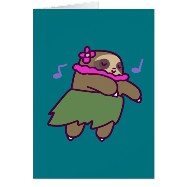 Hula Sloth (Front)