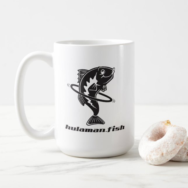 HulaMan 15oz Mug (With Donut)