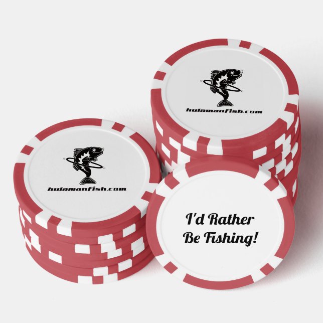 HulaMan Poker Chip (Stack)