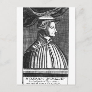 Huldrych Zwingli Postcard