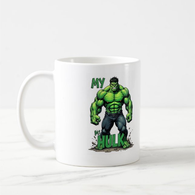 Hulk  coffee mug (Left)