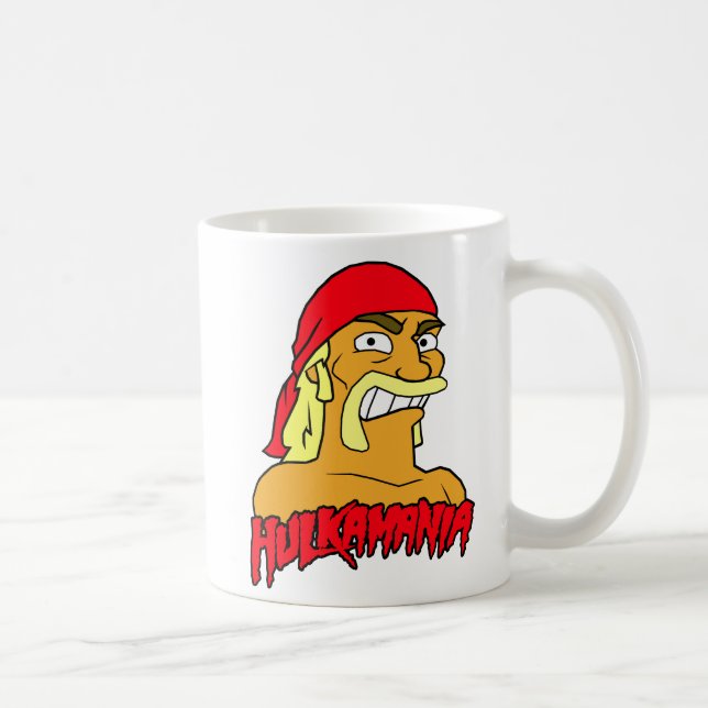 Hulk Hogan Hulkamania Tribute  Coffee Mug (Right)