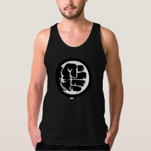 Hulk Retro Fist Icon Singlet