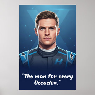 Hülkenberg Quote Poster