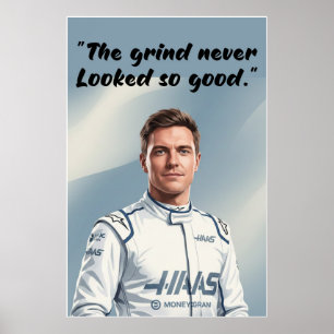 Hülkenberg Quote Poster