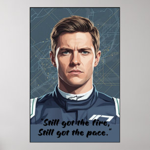Hülkenberg Quote Poster