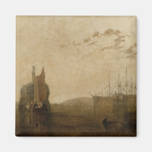 Hulks on the Tamar, c.1812 Magnet