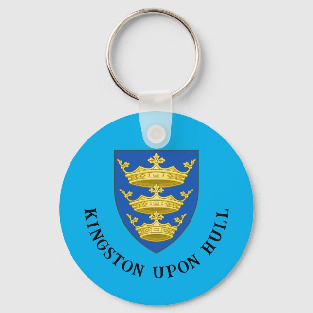 Hull, England Vintage Keychain (Front)