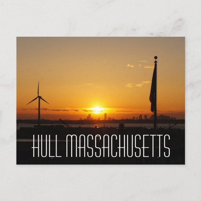 Hull Massachusetts Postcard | Brad Hines (Front)