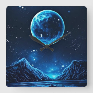 HüLLEN Square Wall Clock