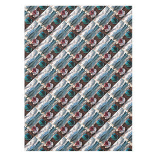 Hulls of Boats And Marmaris Winter Seascape Tablecloth