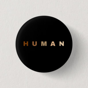 Human 3 Cm Round Badge
